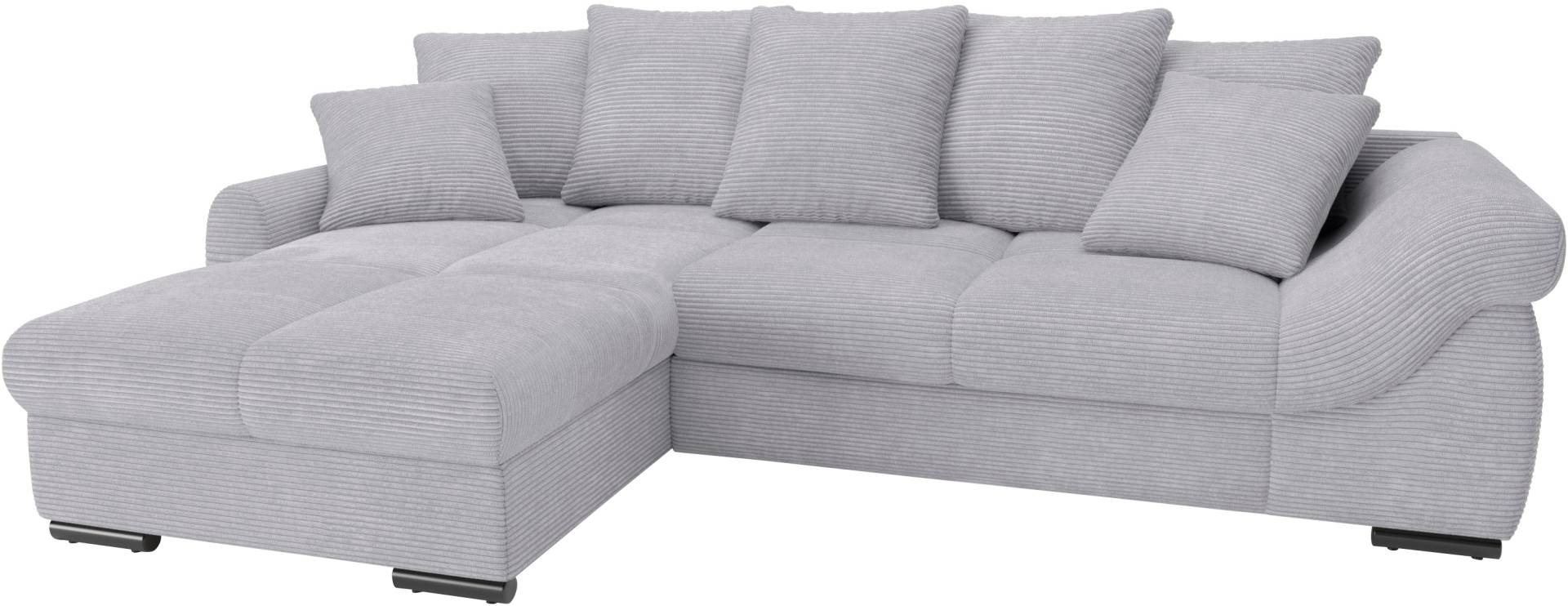 Mr. Couch Ecksofa »Livorno L-Form«, inkl. Hochschläfer-Bettauszug, XL-Bettkasten weiss beschichtet von Mr. Couch