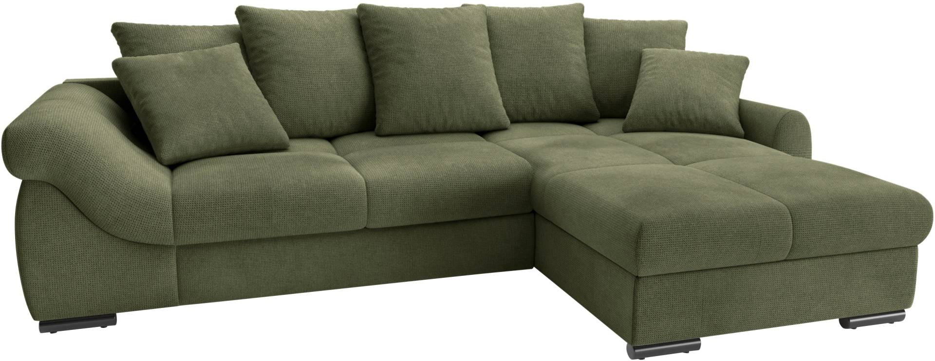 Mr. Couch Ecksofa »Livorno L-Form«, inkl. Hochschläfer-Bettauszug, XL-Bettkasten weiss beschichtet Mr. Couch Ecksofa »Livorno L-Form«, inkl. Hochschläfer-Bettauszug, XL-Bettkasten weiss beschichtet von Mr. Couch
