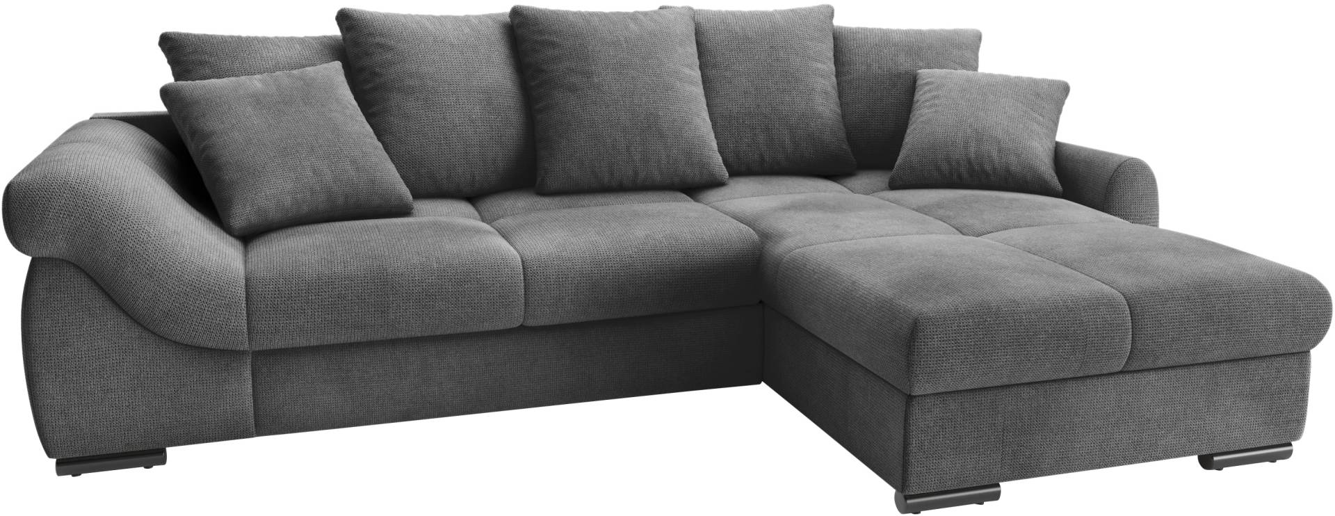 Mr. Couch Ecksofa »Livorno L-Form«, inkl. Hochschläfer-Bettauszug, XL-Bettkasten weiss beschichtet Mr. Couch Ecksofa »Livorno L-Form«, inkl. Hochschläfer-Bettauszug, XL-Bettkasten weiss beschichtet von Mr. Couch