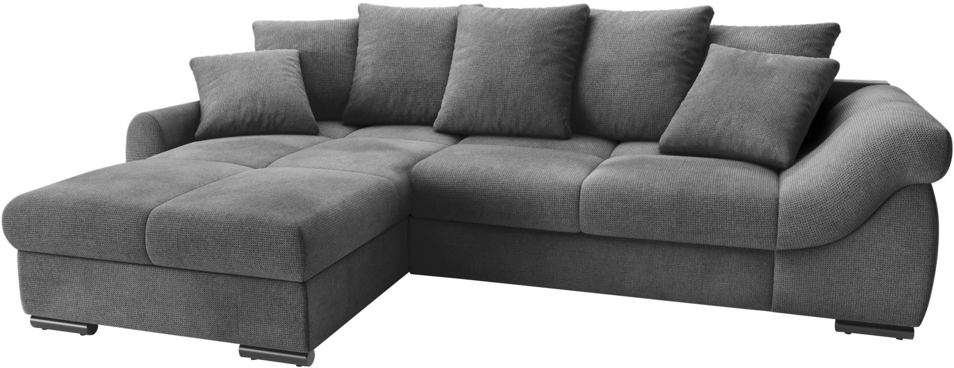 Mr. Couch Ecksofa »Livorno L-Form«, inkl. Hochschläfer-Bettauszug, XL-Bettkasten weiss beschichtet Mr. Couch Ecksofa »Livorno L-Form«, inkl. Hochschläfer-Bettauszug, XL-Bettkasten weiss beschichtet von Mr. Couch