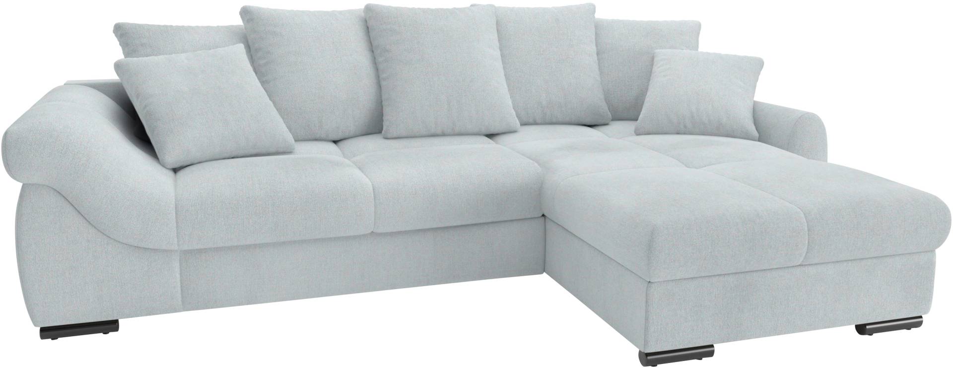 Mr. Couch Ecksofa »Livorno L-Form«, inkl. Hochschläfer-Bettauszug, XL-Bettkasten weiss beschichtet Mr. Couch Ecksofa »Livorno L-Form«, inkl. Hochschläfer-Bettauszug, XL-Bettkasten weiss beschichtet von Mr. Couch
