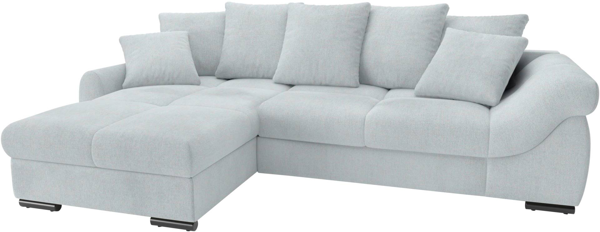 Mr. Couch Ecksofa »Livorno L-Form«, inkl. Hochschläfer-Bettauszug, XL-Bettkasten weiss beschichtet Mr. Couch Ecksofa »Livorno L-Form«, inkl. Hochschläfer-Bettauszug, XL-Bettkasten weiss beschichtet von Mr. Couch