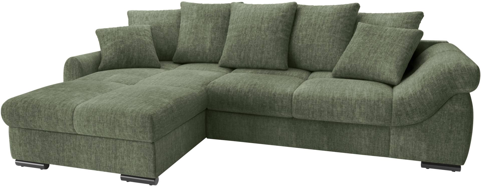 Mr. Couch Ecksofa »Livorno L-Form«, inkl. Hochschläfer-Bettauszug, XL-Bettkasten weiss beschichtet Mr. Couch Ecksofa »Livorno L-Form«, inkl. Hochschläfer-Bettauszug, XL-Bettkasten weiss beschichtet von Mr. Couch