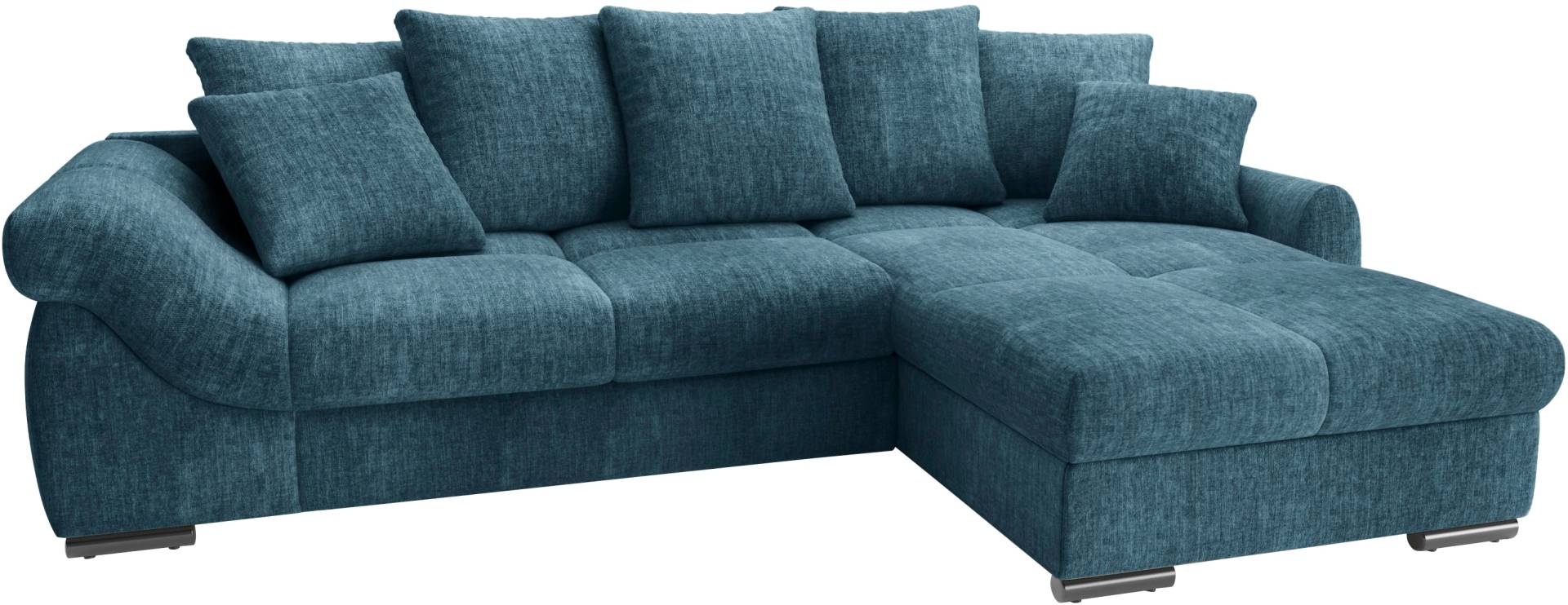 Mr. Couch Ecksofa »Livorno L-Form«, inkl. Hochschläfer-Bettauszug, XL-Bettkasten weiss beschichtet Mr. Couch Ecksofa »Livorno L-Form«, inkl. Hochschläfer-Bettauszug, XL-Bettkasten weiss beschichtet von Mr. Couch