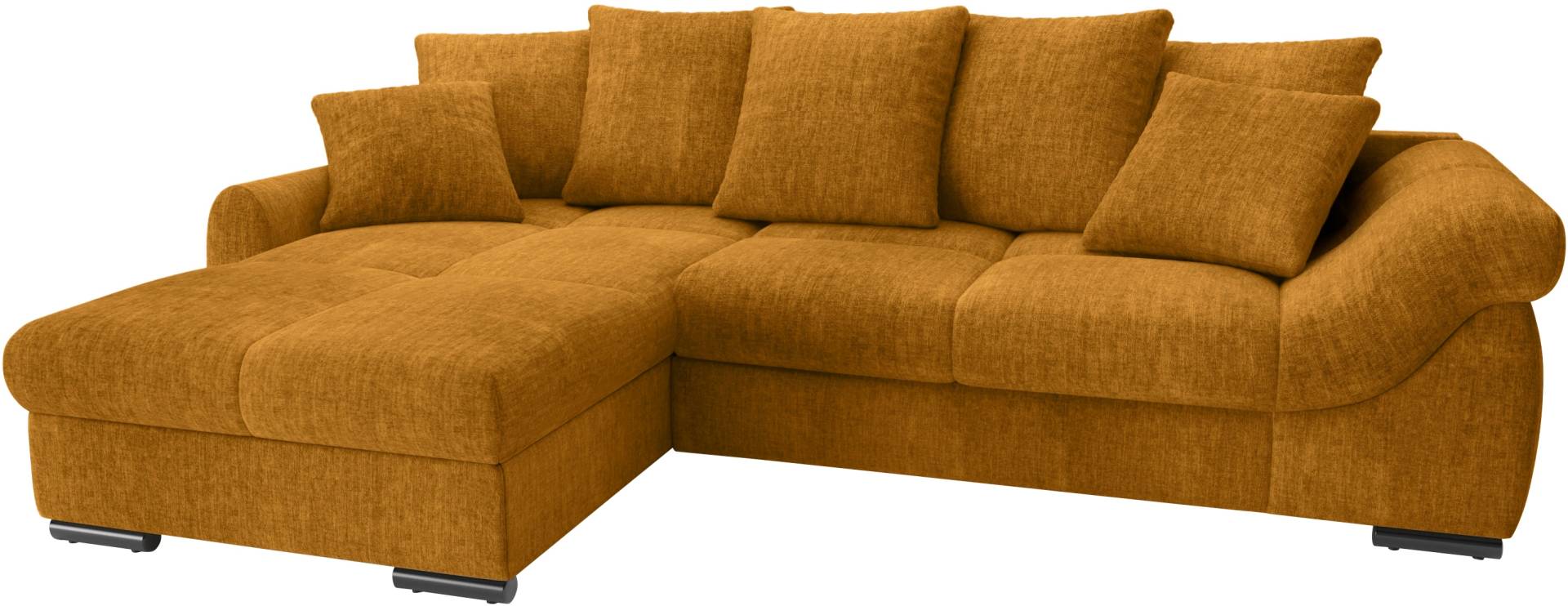 Mr. Couch Ecksofa »Livorno L-Form«, inkl. Hochschläfer-Bettauszug, XL-Bettkasten weiss beschichtet Mr. Couch Ecksofa »Livorno L-Form«, inkl. Hochschläfer-Bettauszug, XL-Bettkasten weiss beschichtet von Mr. Couch