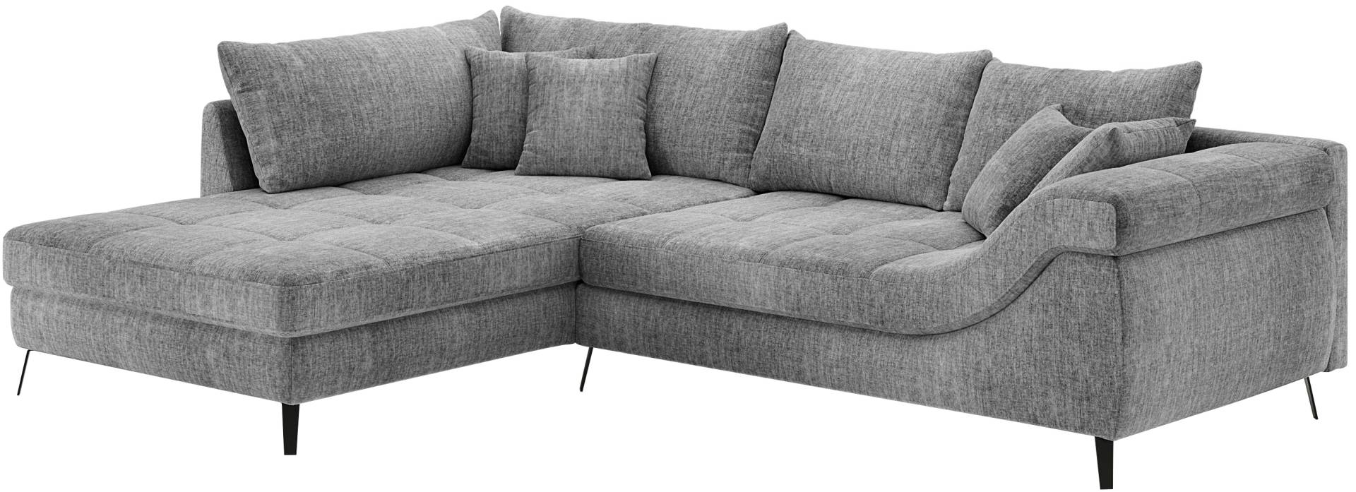 Mr. Couch Ecksofa »Portofino, L-Form«, Mit Kaltschaumpolsterung, bis 140 kg belastbar von Mr. Couch
