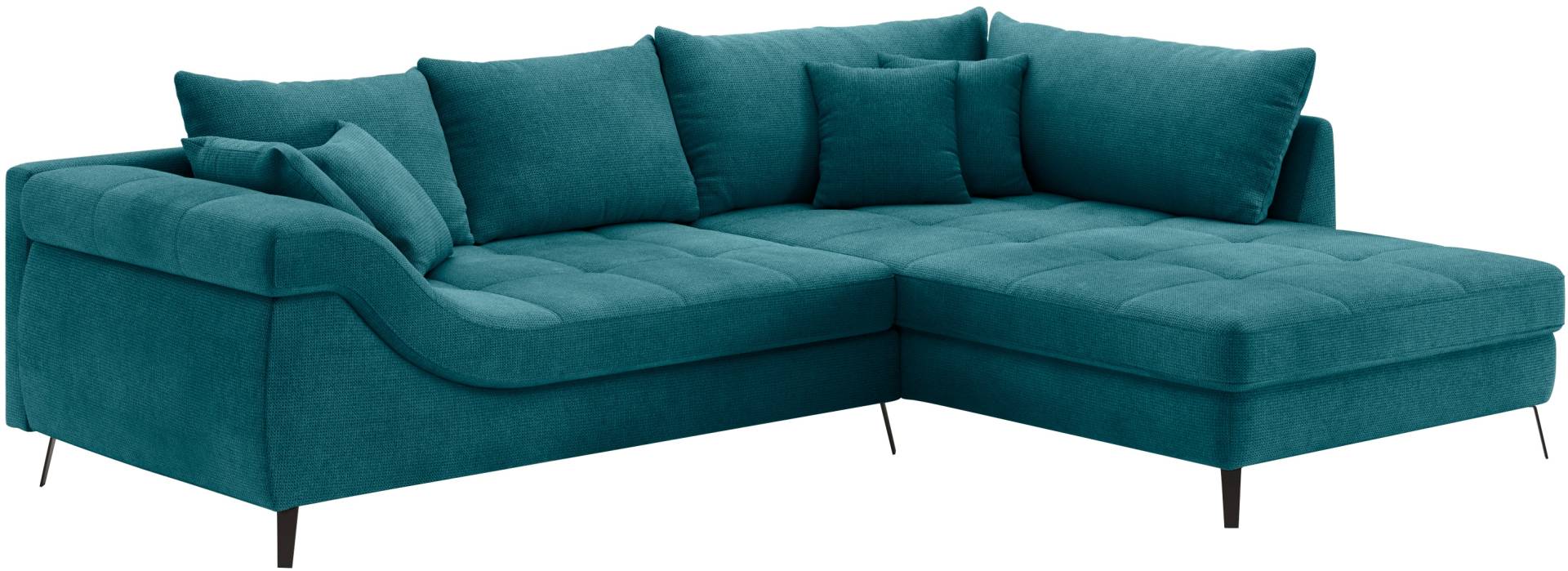 Mr. Couch Ecksofa »Portofino, L-Form«, Mit Kaltschaumpolsterung, bis 140 kg belastbar von Mr. Couch