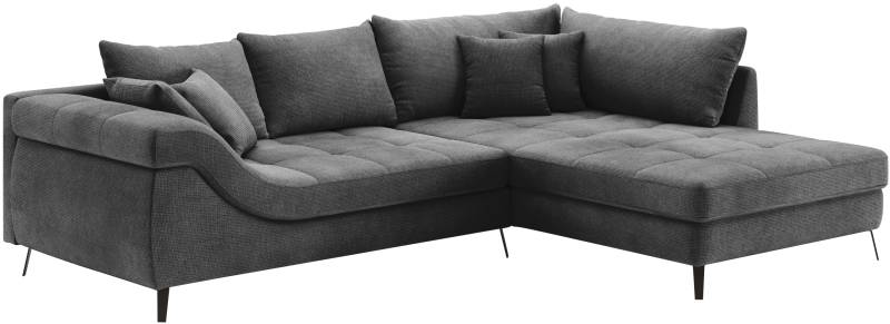 Mr. Couch Ecksofa »Portofino, L-Form«, Mit Kaltschaumpolsterung, bis 140 kg belastbar von Mr. Couch