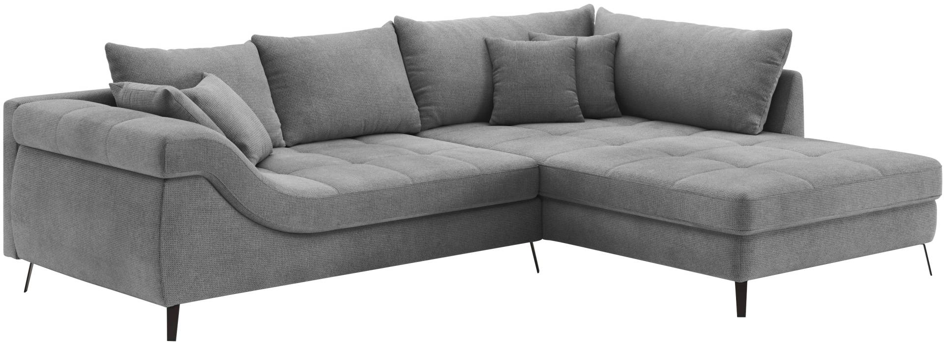 Mr. Couch Ecksofa »Portofino, L-Form«, Mit Kaltschaumpolsterung, bis 140 kg belastbar von Mr. Couch