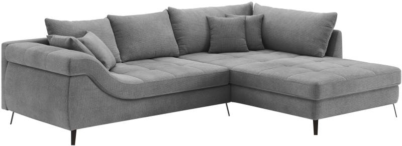 Mr. Couch Ecksofa »Portofino, L-Form«, Mit Kaltschaumpolsterung, bis 140 kg belastbar von Mr. Couch