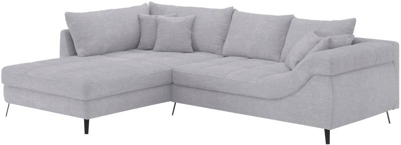 Mr. Couch Ecksofa »Portofino, L-Form«, Mit Kaltschaumpolsterung, bis 140 kg belastbar von Mr. Couch