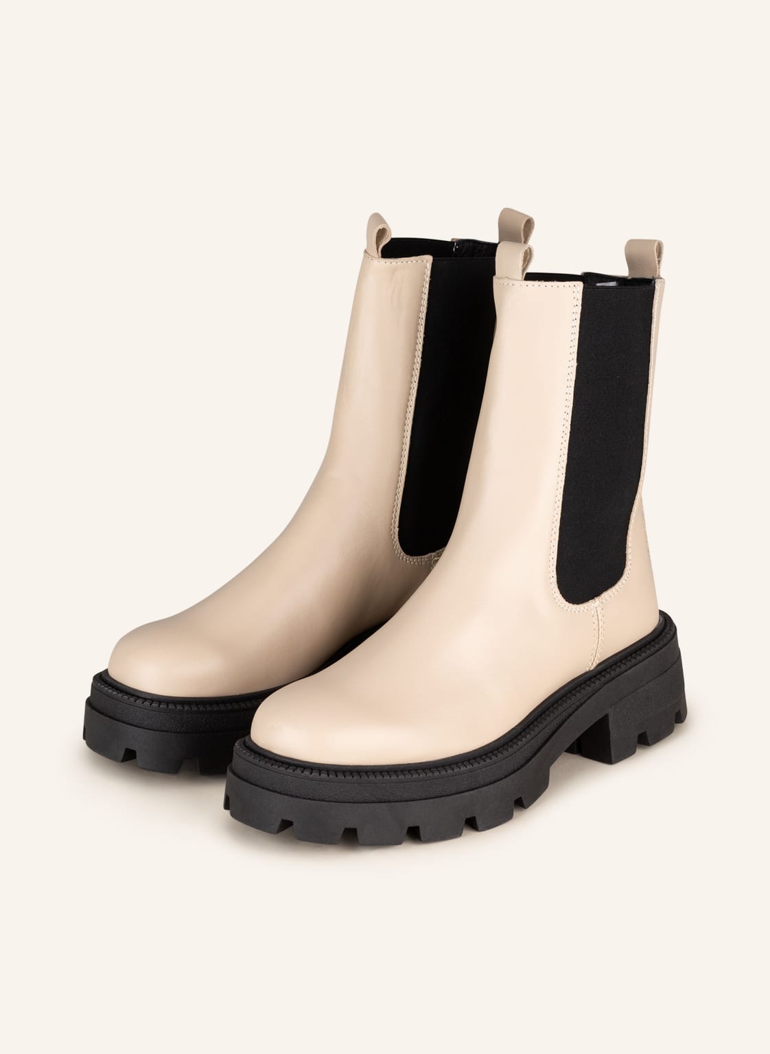 Mrs & Hugs Chelsea-Boots beige Mrs & Hugs Chelsea-Boots beige von Mrs & HUGS