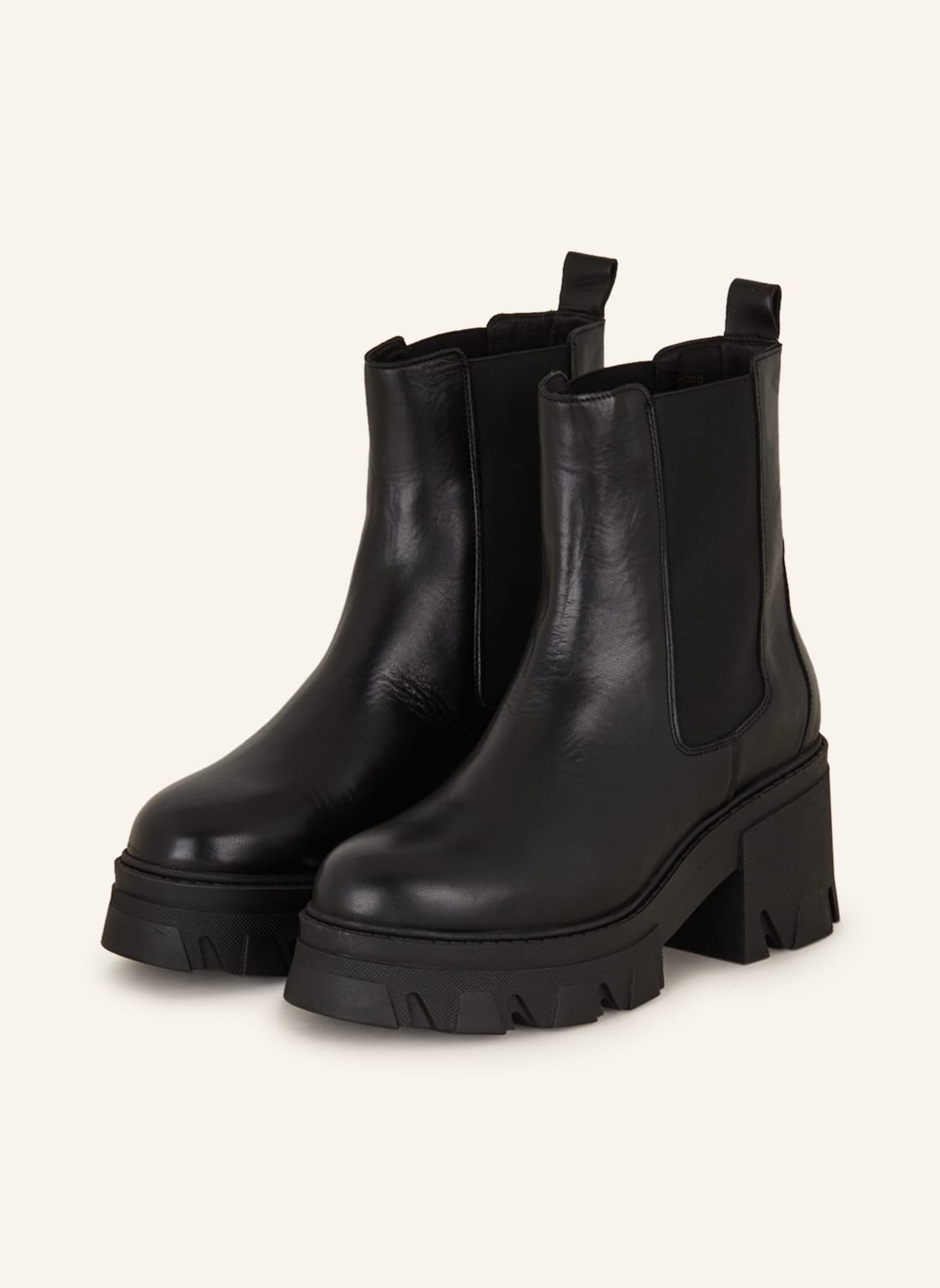 Mrs & Hugs Chelsea-Boots schwarz von Mrs & HUGS