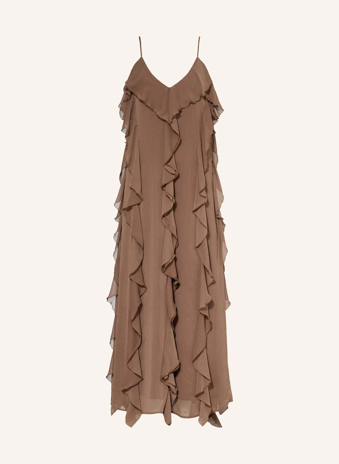 Mrs & Hugs Kleid Mit Volants braun Mrs & Hugs Kleid Mit Volants braun von Mrs & HUGS