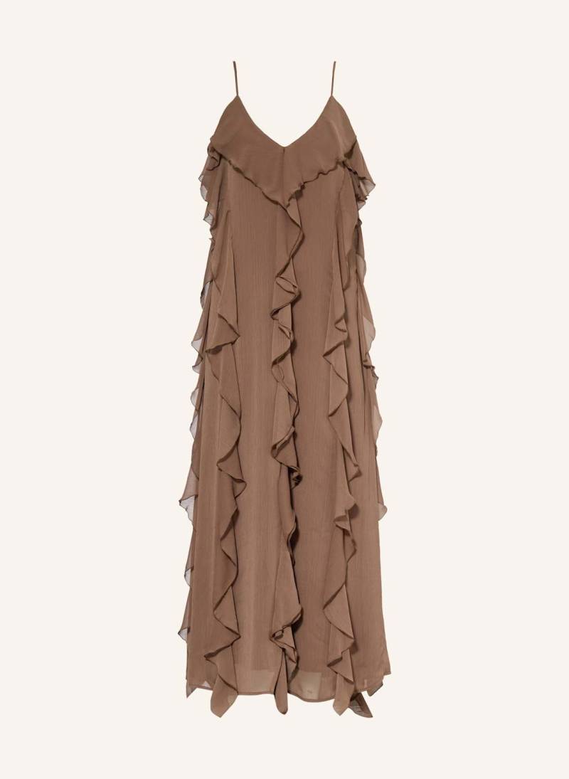 Mrs & Hugs Kleid Mit Volants braun von Mrs & HUGS