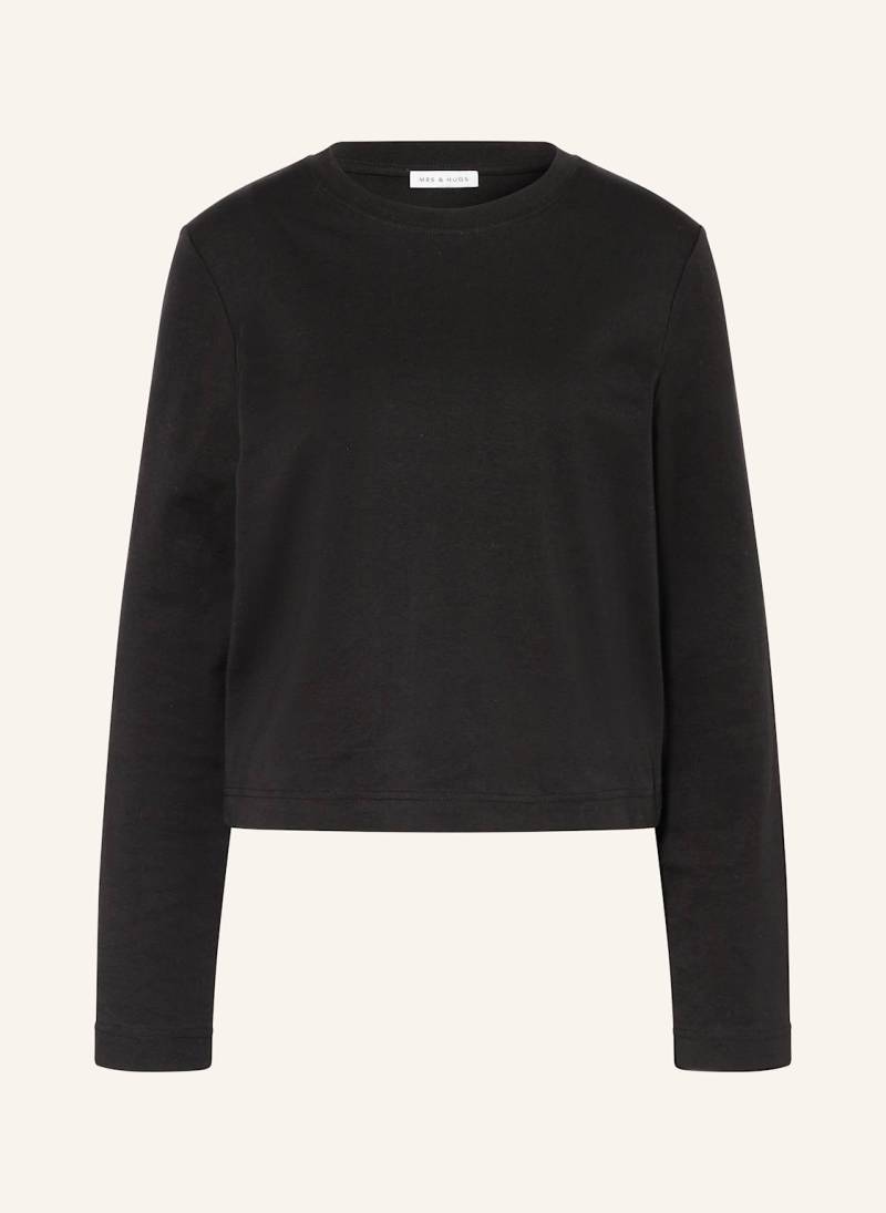 Mrs & Hugs Longsleeve schwarz von Mrs & HUGS