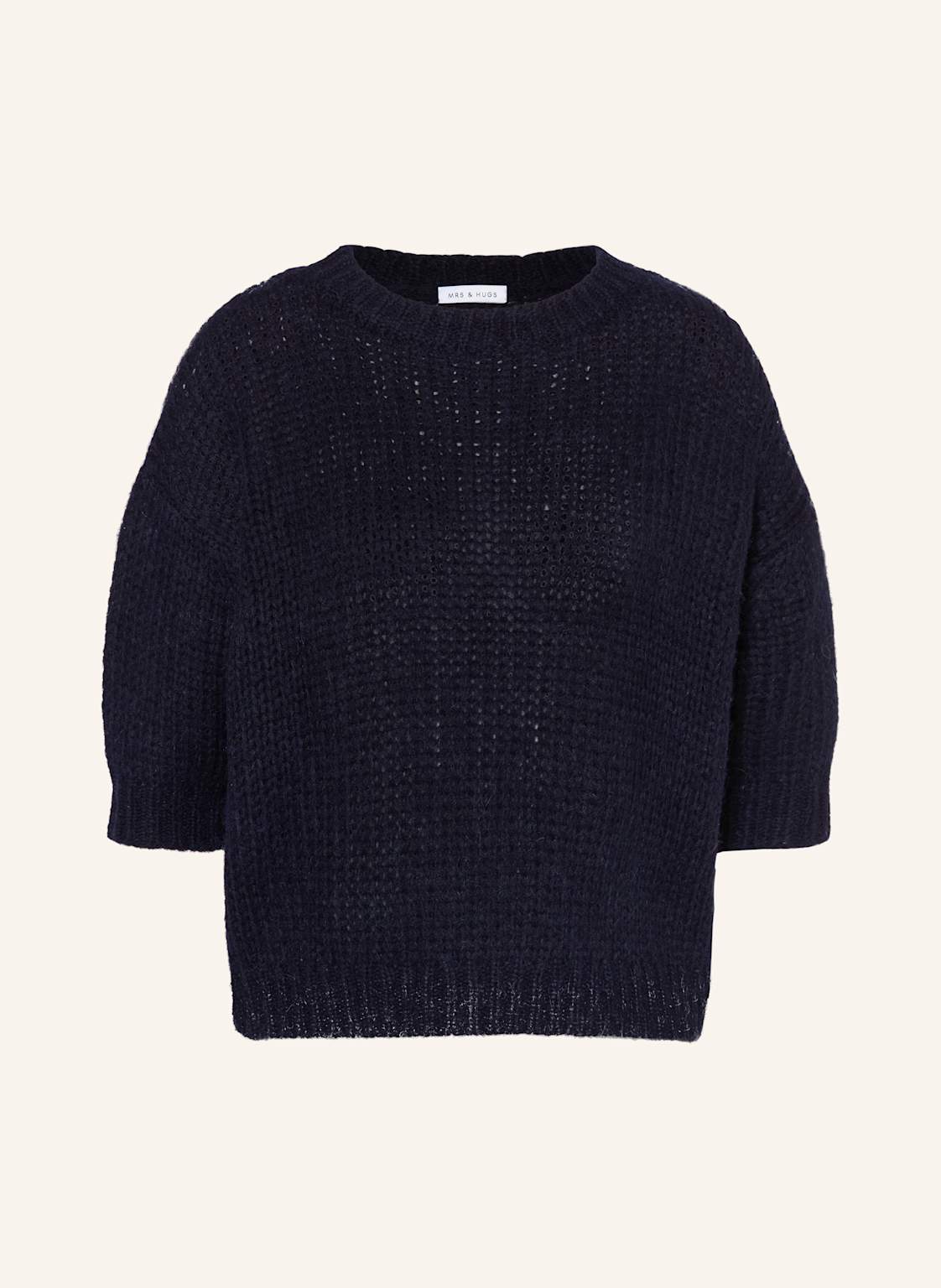 Mrs & Hugs Pullover Mit 3/4-Arm blau Mrs & Hugs Pullover Mit 3/4-Arm blau von Mrs & HUGS