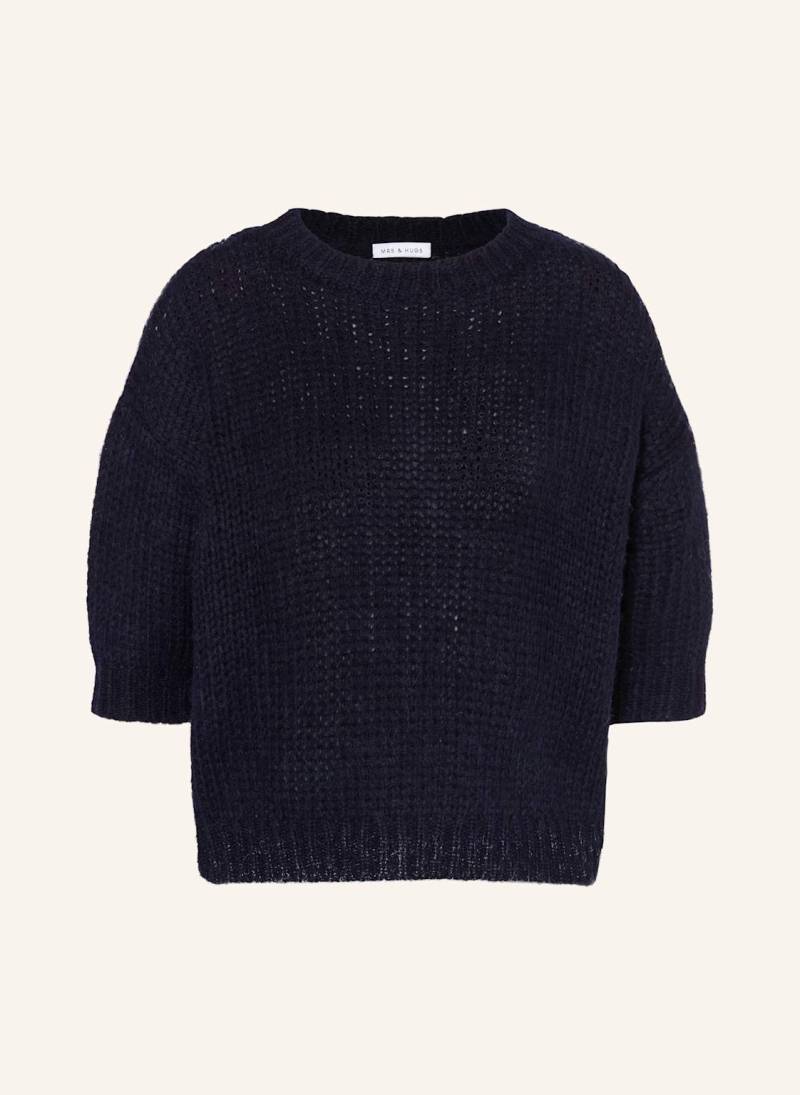 Mrs & Hugs Pullover Mit 3/4-Arm blau von Mrs & HUGS