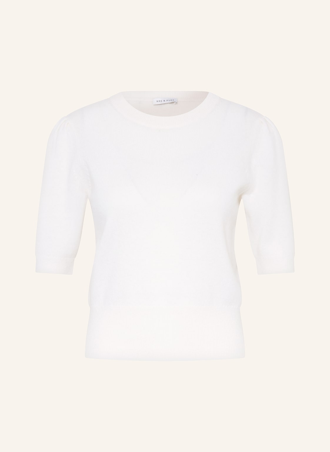 Mrs & Hugs Pullover Mit Cashmere weiss von Mrs & HUGS