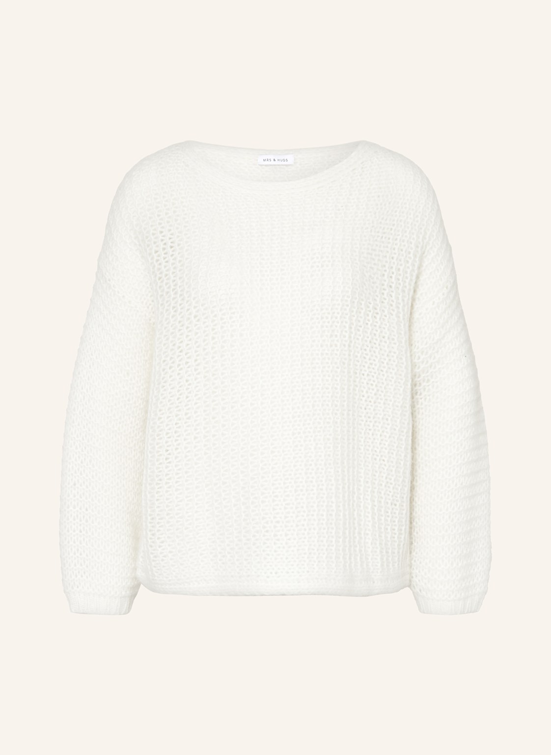 Mrs & Hugs Pullover weiss von Mrs & HUGS