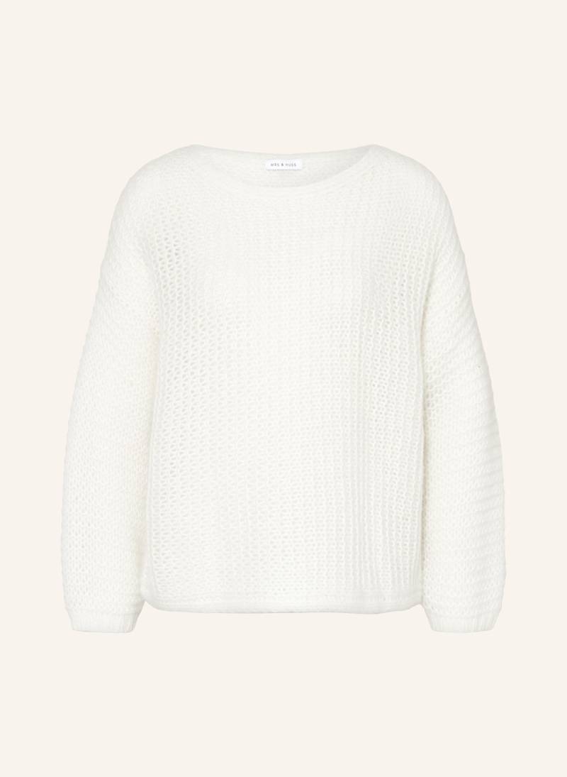 Mrs & Hugs Pullover weiss von Mrs & HUGS