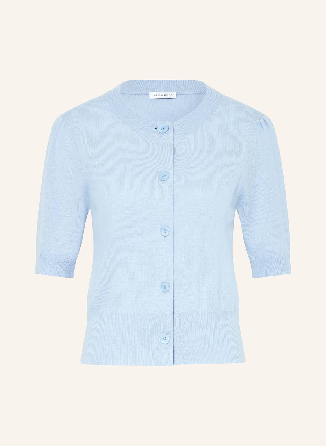 Mrs & Hugs Strickjacke Mit Cashmere blau Mrs & Hugs Strickjacke Mit Cashmere blau von Mrs & HUGS