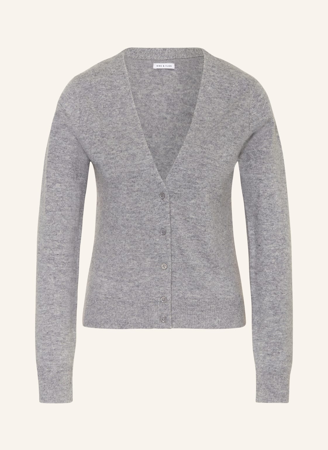 Mrs & Hugs Strickjacke Mit Cashmere grau Mrs & Hugs Strickjacke Mit Cashmere grau von Mrs & HUGS