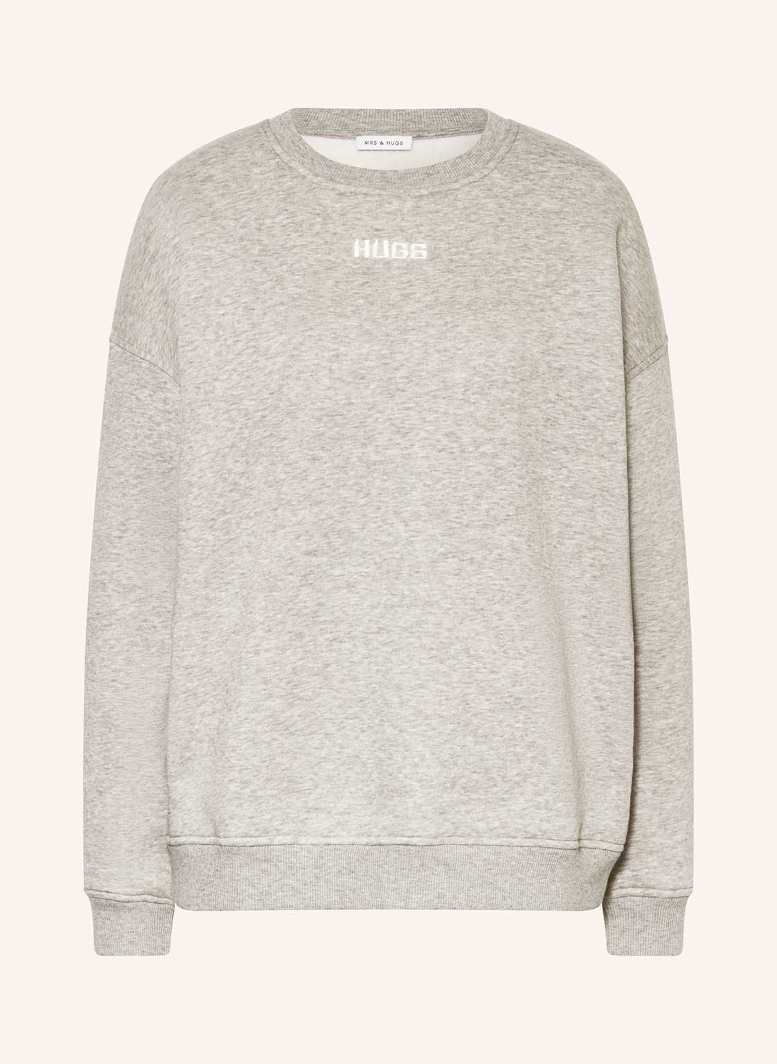 Mrs & Hugs Sweatshirt grau von Mrs & HUGS