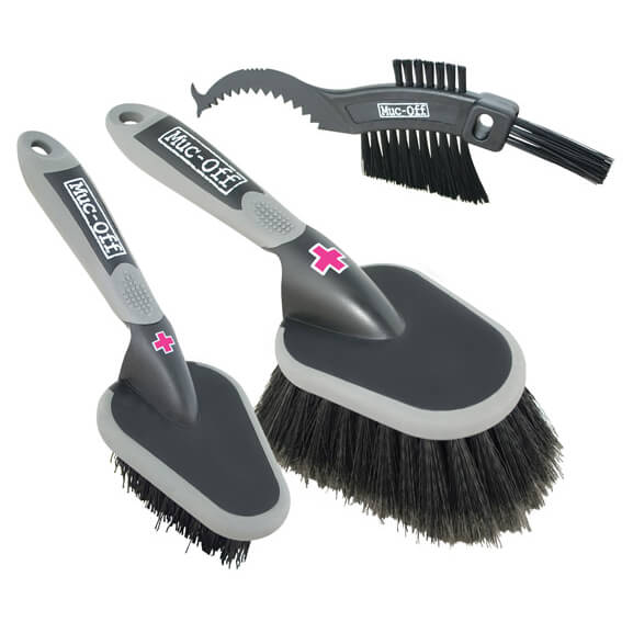 Muc Off - Brush Set 3-Pack - Bürstenset schwarz von Muc Off