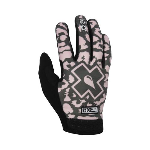 Muc-Off MTB Handschuhe - green/pink leopard L von Muc-Off