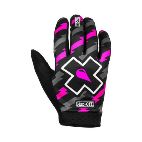 Muc-Off MTB Handschuhe - schwarz-pink (Grösse: L) von Muc-Off