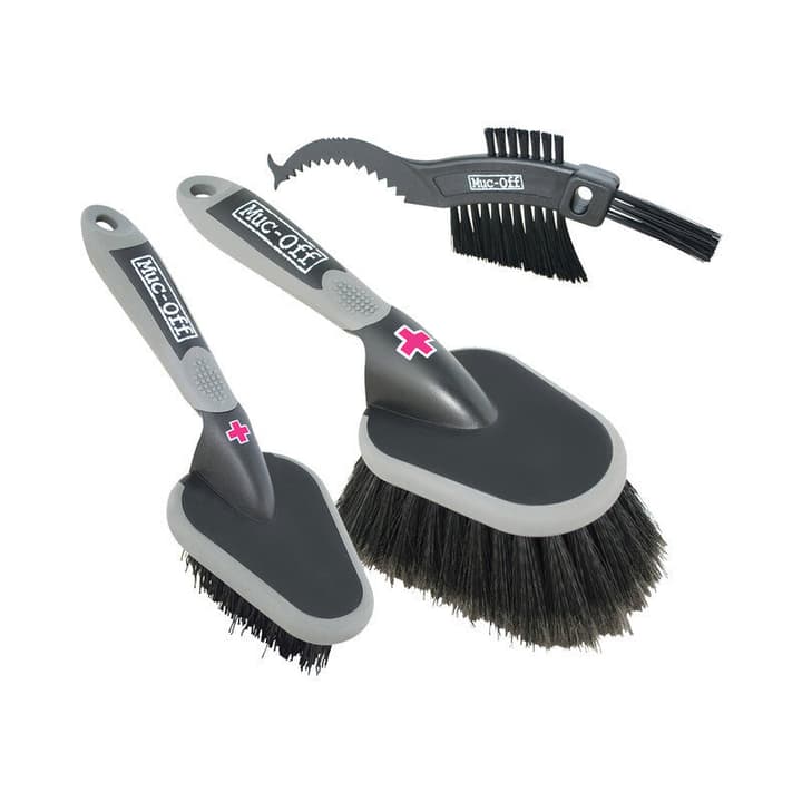 MucOff 3 x Brush Set Reinigungsbürste von MucOff