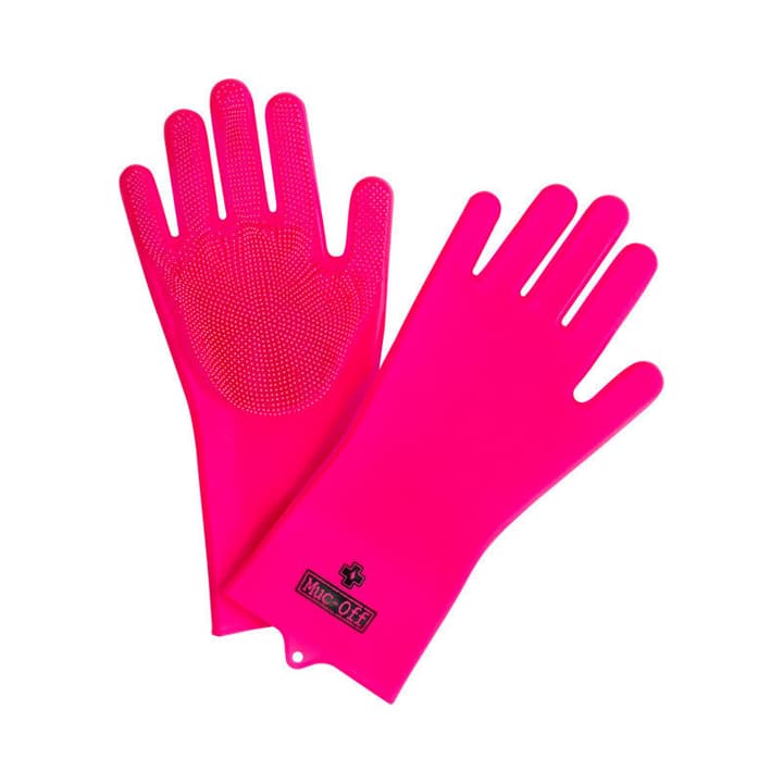 MucOff Deep Scrubber Handschuhe pink von MucOff