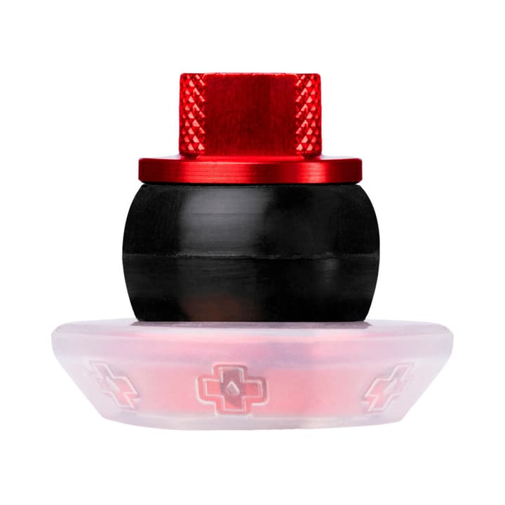 MucOff Disco Bar End Plugs Veloflickzeug rot von MucOff