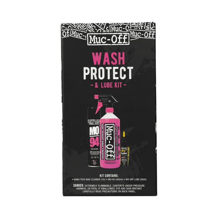 MucOff Wash; Protect and Dry Lube Kit Reinigungsmittel von MucOff