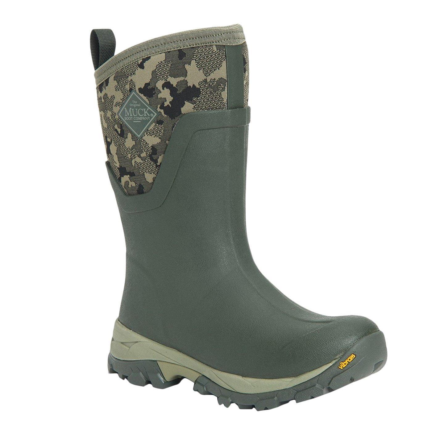 Gummistiefel Arctic Ice Vibram, Tarnmuster Damen Dunkelgrün 38 von Muck Boots