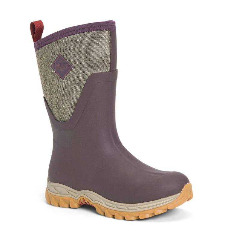 Arctic Sport Mid Gummistielfel Damen Lila 36 von Muck Boots