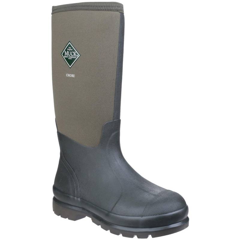 Chore Classic Hi Patterned Gummistiefel Damen Dunkelgrün 39-40 von Muck Boots