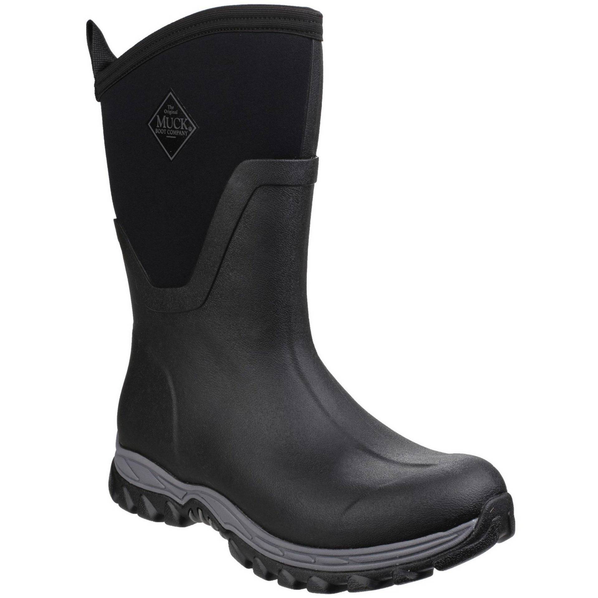 Arctic Sport Mid Gummistielfel Damen Schwarz 38 von Muck Boots