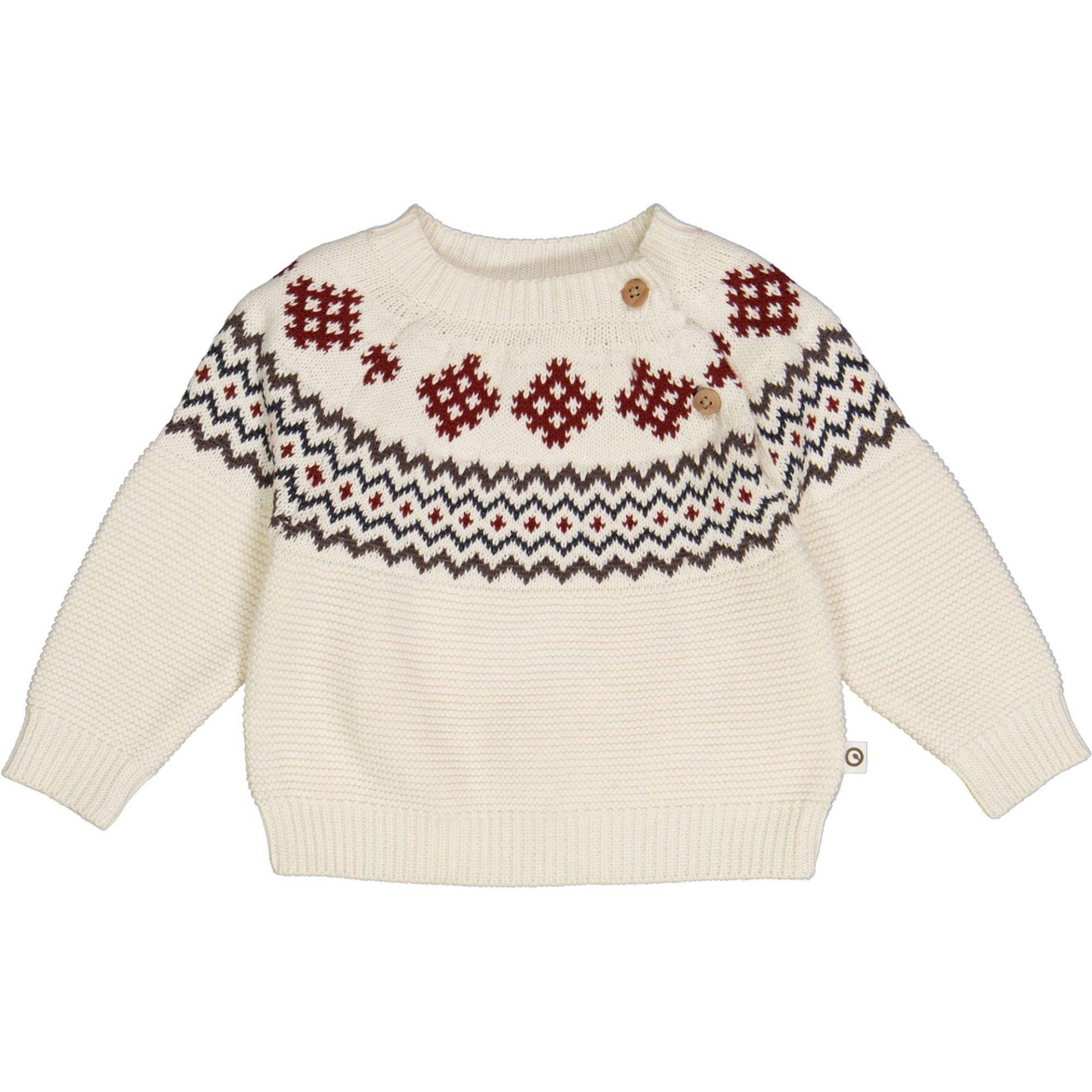 Babystrickpullover Unisex  74 von Müsli by Green Cotton