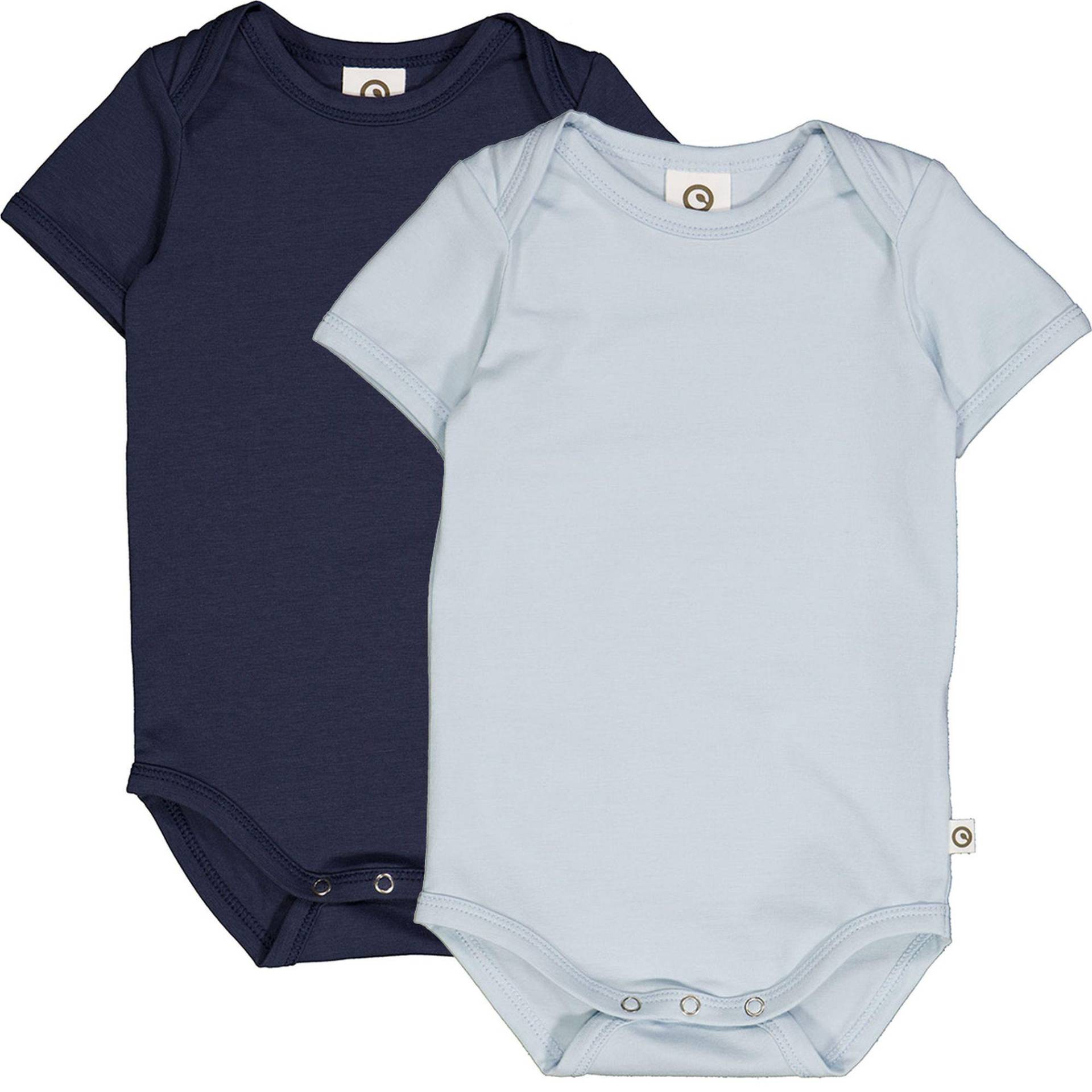 Kurzarmbody 2er-pack Unisex  86 von Müsli by Green Cotton