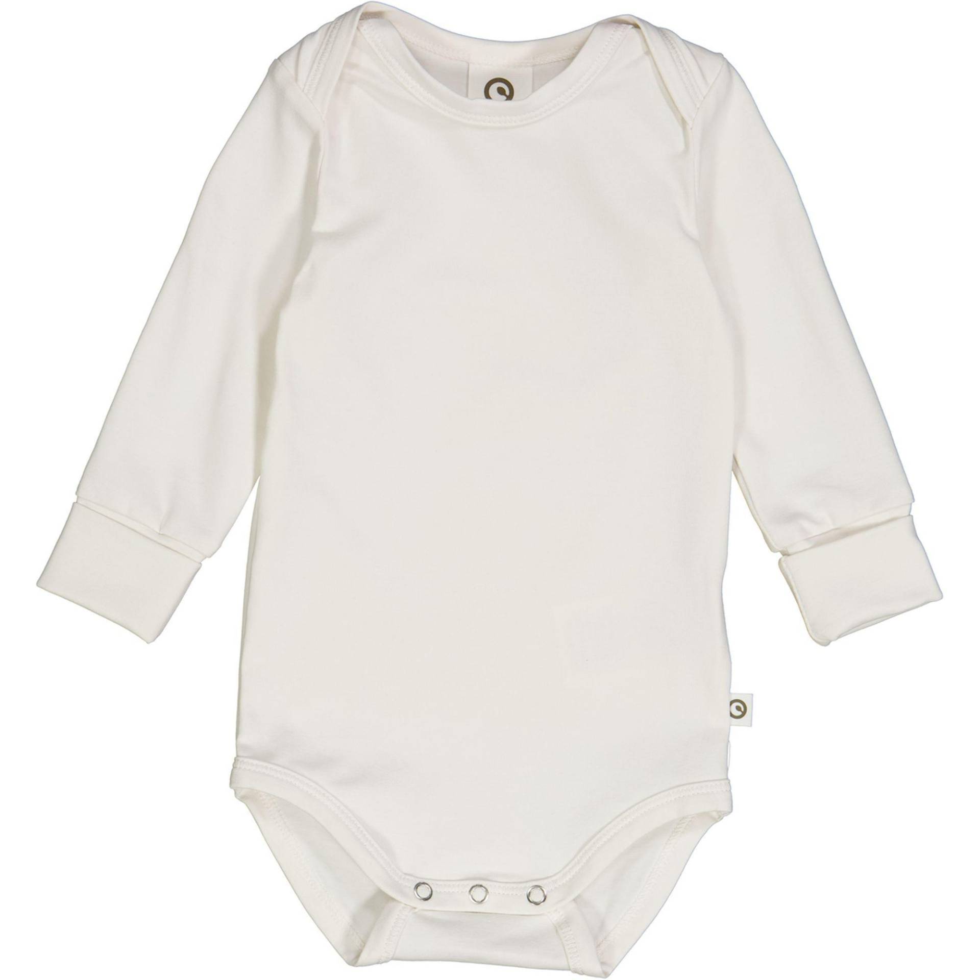 Langarmbody Unisex Offwhite 74 von Müsli by Green Cotton