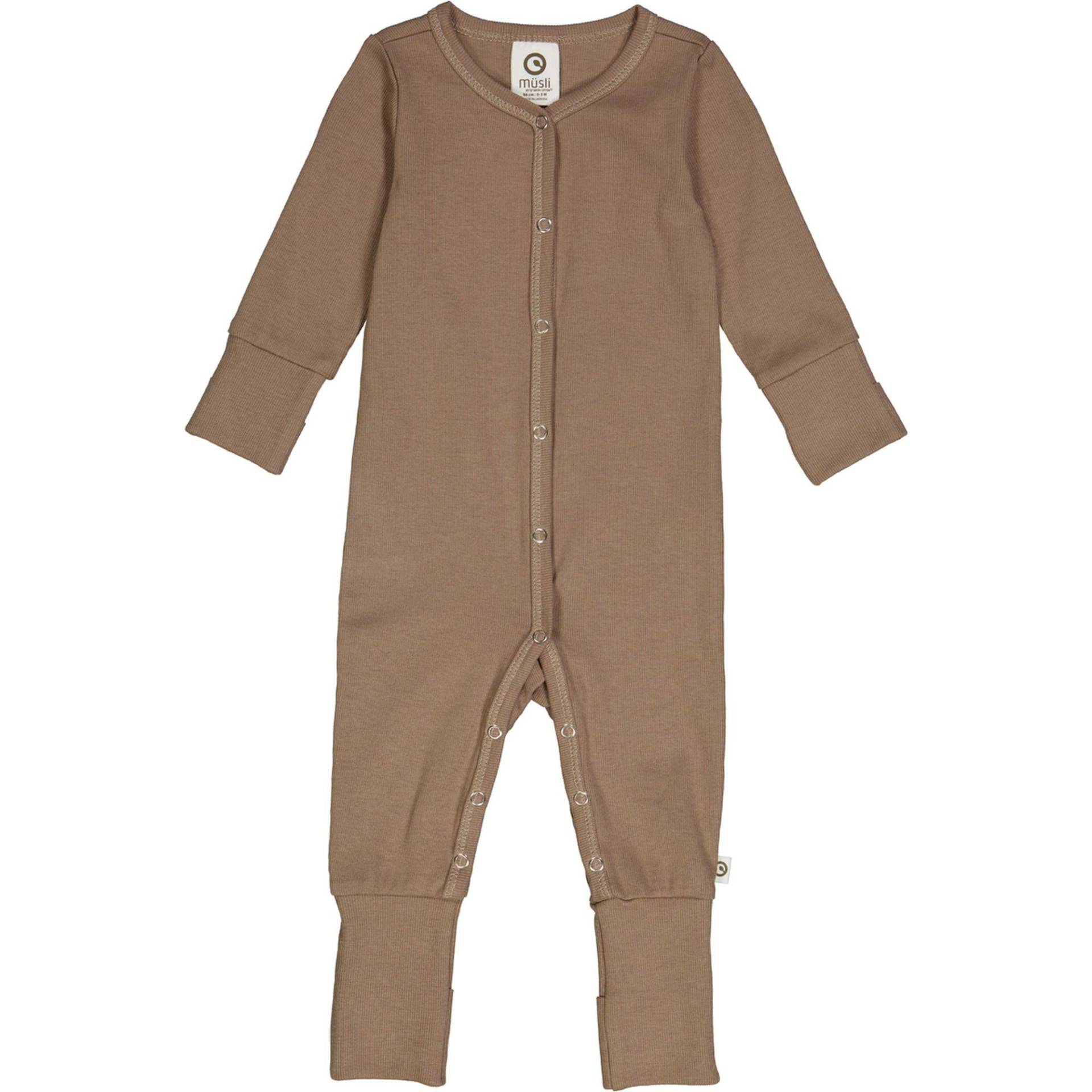 Strampler Mit Füßen Unisex  74 von Müsli by Green Cotton