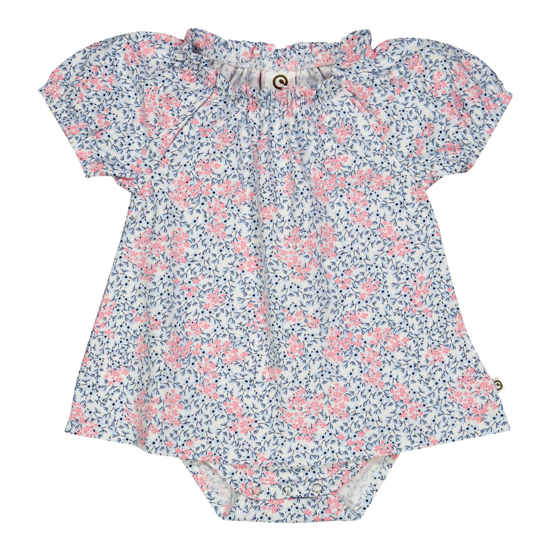 Bodykleid kurzarm Puffärmel Blumen Bodykleid kurzarm Puffärmel Blumen von Müsli