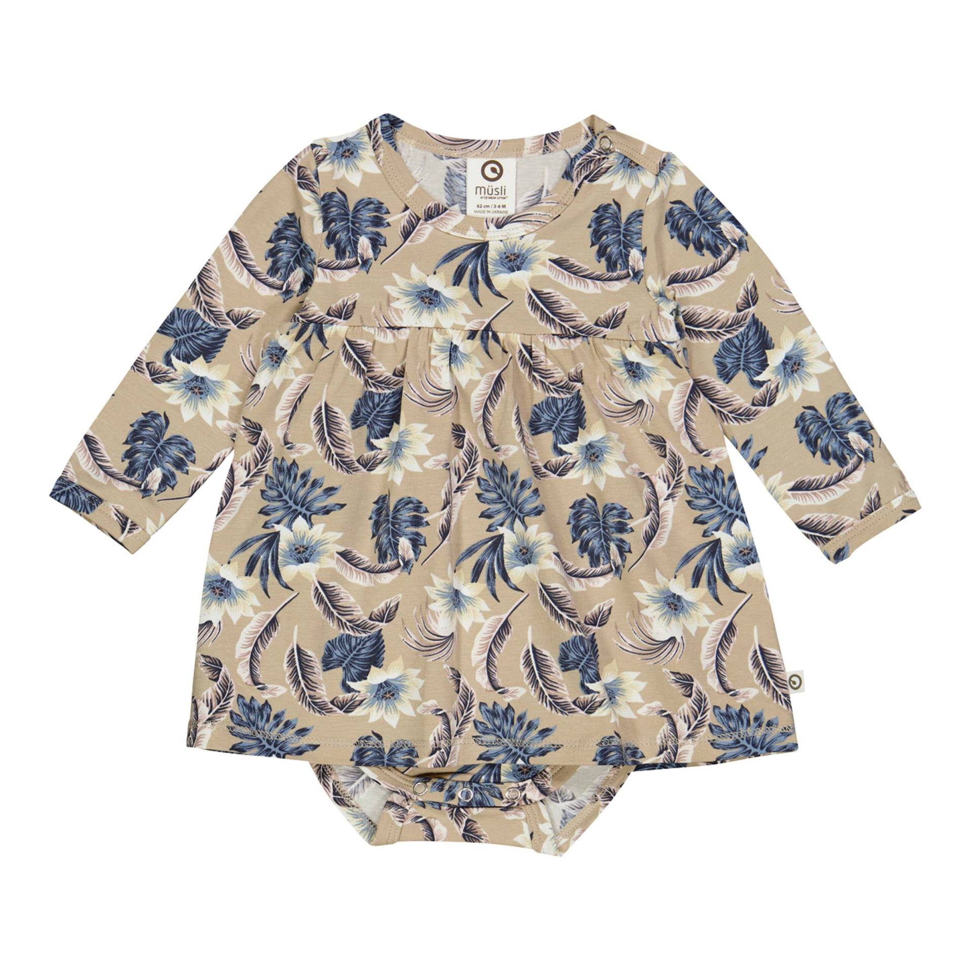 Bodykleid langarm Blumen Bodykleid langarm Blumen von Müsli
