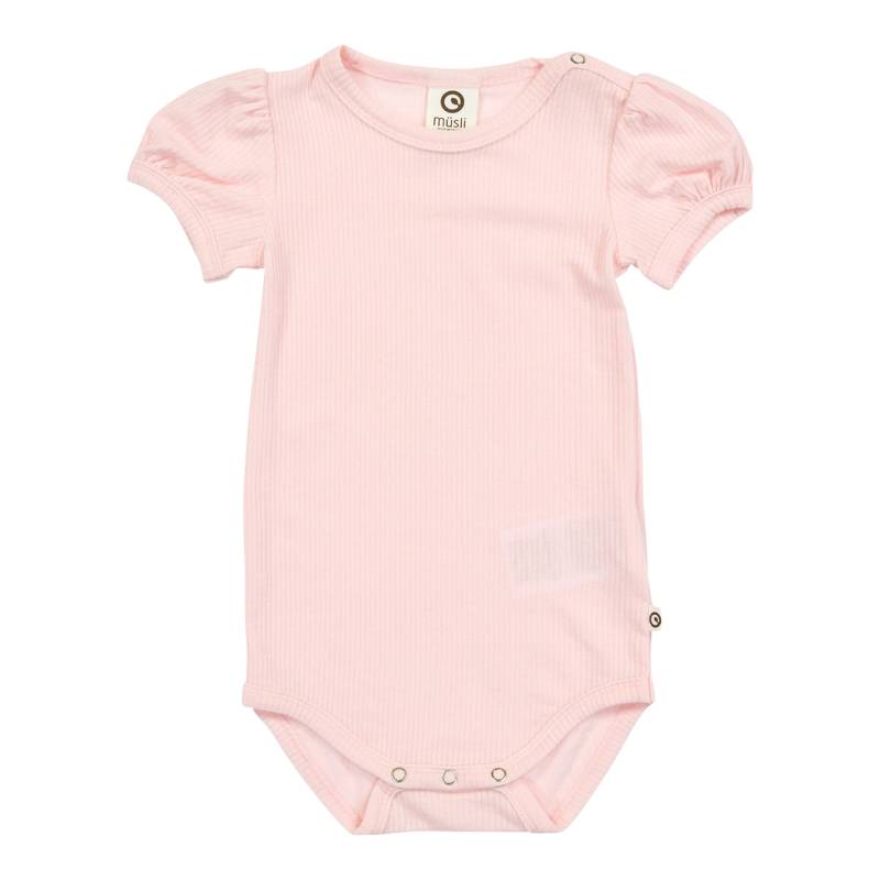 Tencel-Body kurzarm Puffärmel Rippqualität von Müsli