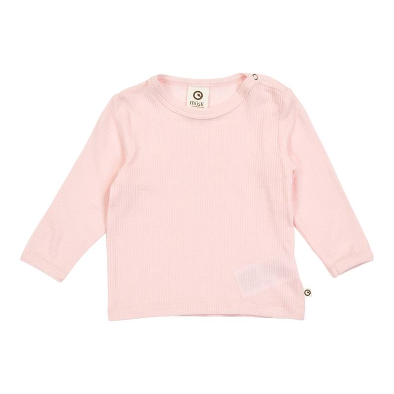 Tencel-Shirt langarm Rippqualität von Müsli