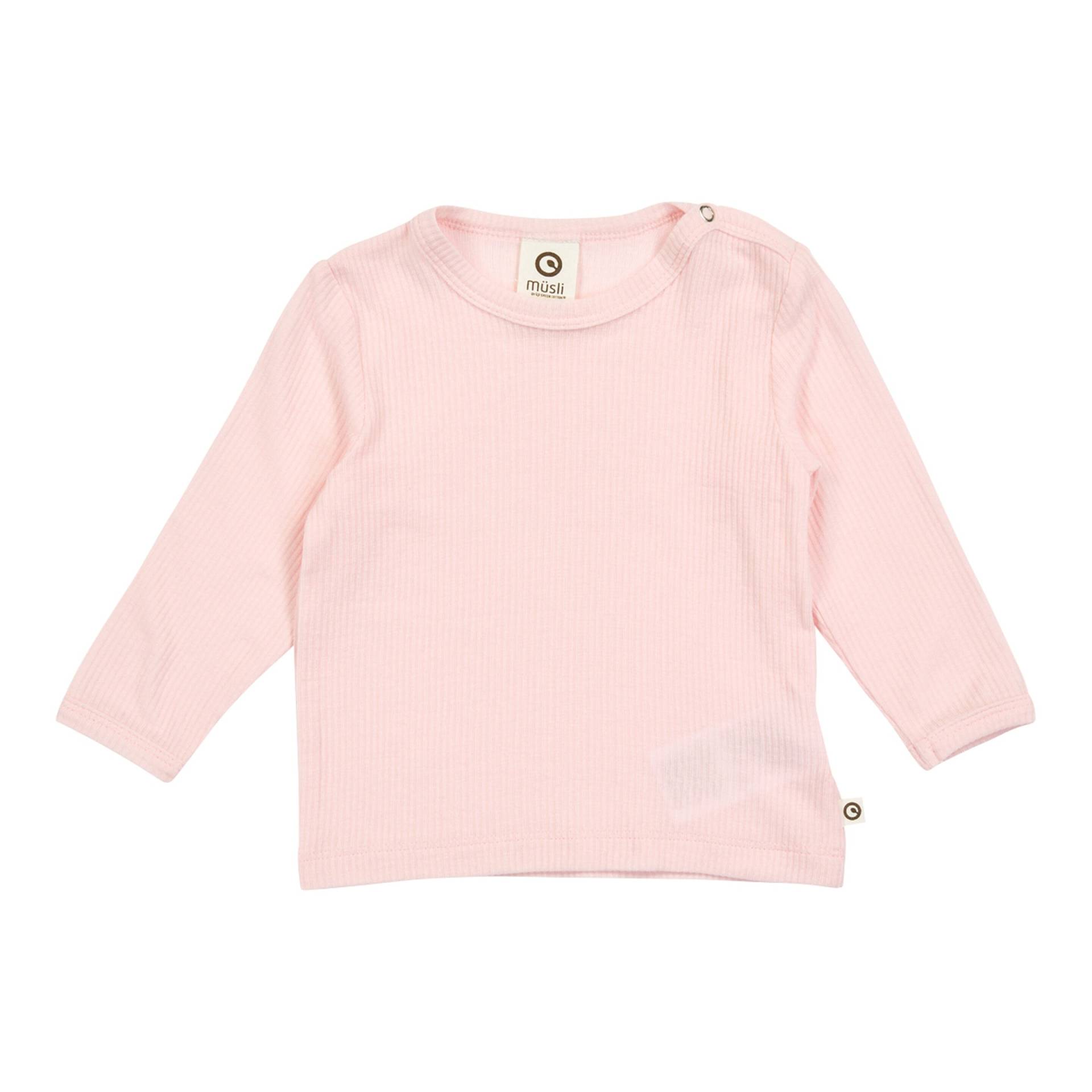 Tencel-Shirt langarm Rippqualität von Müsli