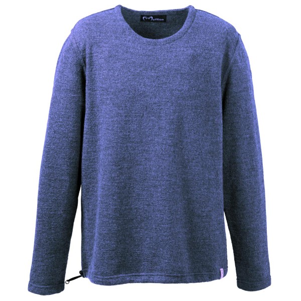 Mufflon - Viktor - Wollpullover Gr S blau von Mufflon