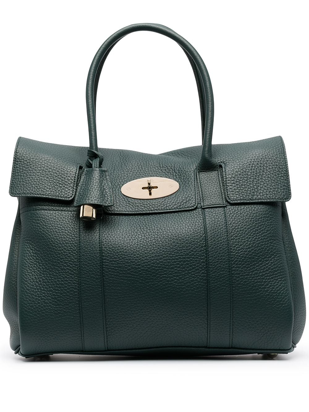 Mulberry Bayswater heavy-grain tote bag - Green von Mulberry